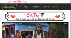 Desktop Screenshot of eatjuicy.com
